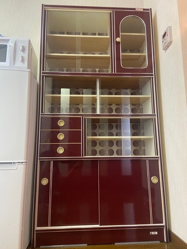 昭和レトロ　サミー　食器棚