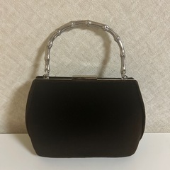 ミニハンドバッグ　ブラウン