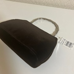 ミニハンドバッグ　ブラウンの画像