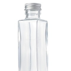 ハーバリウム瓶 スクエア114ml キャップ付き