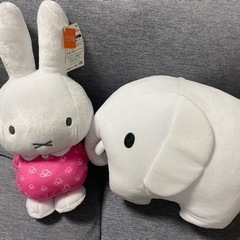 ※決定※ぬいぐるみ　ミッフィ　2点セット