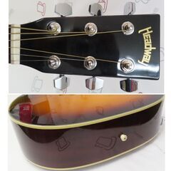 ♪HEADWAY/ヘッドウェイ HF-25/SB アコースティックギター ケース付 美品♪の画像