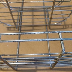 シャワーフックに掛けるだけ「ステンレスシャワーラック」（2段）の画像