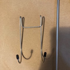 シャワーフックに掛けるだけ「ステンレスシャワーラック」（2段）の画像