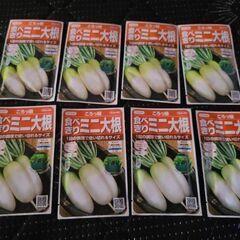 食べきりミニ大根(８袋無料です)