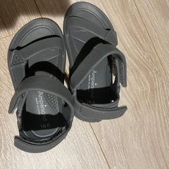 アンパサンド　サンダル　16cm ほぼ未使用の画像