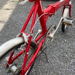 ブリヂストン折りたたみ自転車　　の画像