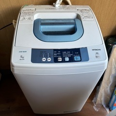 洗濯機5kgHITACHI2015年式 