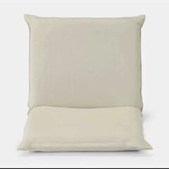 中古　MUJI　座椅子＋カバー　（カバーは洗濯可能）の画像