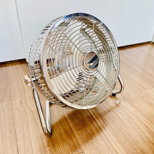 お取引中　レトロ調 サーキュレーター 動作確認済　扇風機 メタル