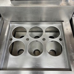 マルゼン 業務用 角槽ゆで麺機 LPガス 6テボタイプ600×600mmの画像