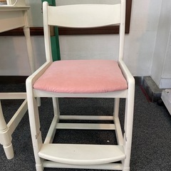 学習デスク＊椅子付き＊ホワイトの画像