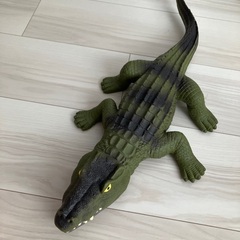 ワニ　シリコン人形
