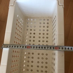 23cm隙間収納　2個　キッチン　脱衣所　クローゼット　押し入れ　棚高さ変更可能　3段　パントリーの画像