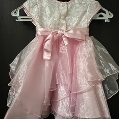 女の子　ドレス　コストコ　2枚セット　80 120の画像