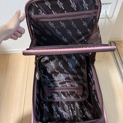 ドットスーツケース　の画像