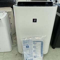 シャープ 加湿 空気清浄機 プラズマクラスター 7000 スタンダード 13畳 / 空気清浄 23畳 2021年モデル ホワイト KC-L50-Wの画像