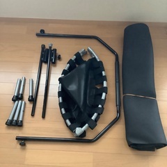 トランポリン　手すり取り外し可　ゴムバンドタイプ　110kgまでokの画像