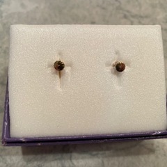 本珊瑚　保証　イヤリング　レディース　宝石　ゴールド　アクセサリー　サンゴの画像