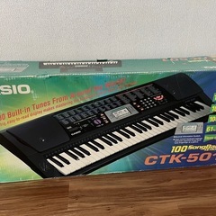 【取引中】CASIO CTK-501 キーボード