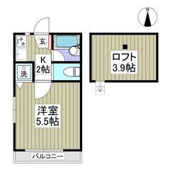 生活保護可🌸初期費用５万円パック☆バス、トイレ別☆南向き角部屋☆...