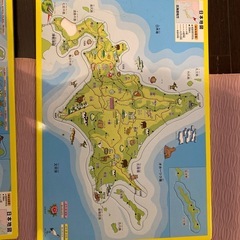 日本地図パズル(1ピースなし)の画像
