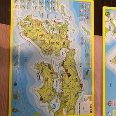 日本地図パズル(1ピースなし)の画像