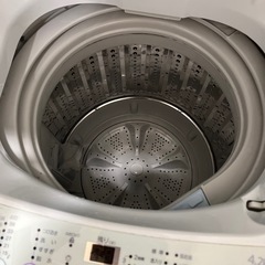 Haier 洗濯機　4.2kgの画像