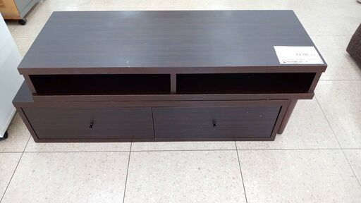 ★店長特別値引き★ (株)サンコウ テレビ台 ブラウン H41.5×D40×W105～ クリーニング済み TJ7882