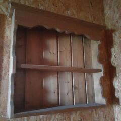 カントリー　北欧　ナチュラル　スパイスラック　飾り棚の画像