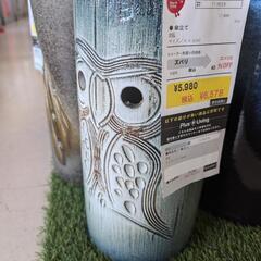 かけアリフクロウふくろう🦉陶器製傘立て傘たておしゃれの画像