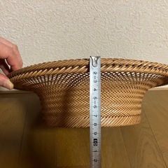 竹籠　籠　果物入れ　菓子入れの画像