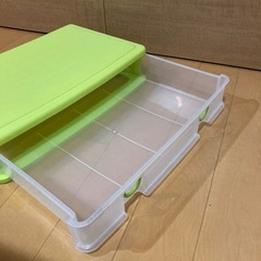 浅型収納ケース　引き出しタイプ　610✖️403✖️134ｍmの画像