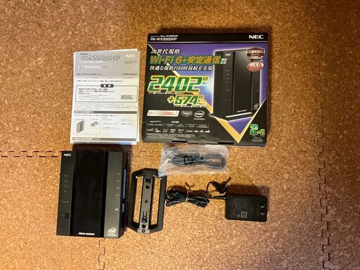 Wi-Fiルーター　NEC PA-WX3000HP