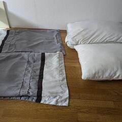 枕と枕カバーセット