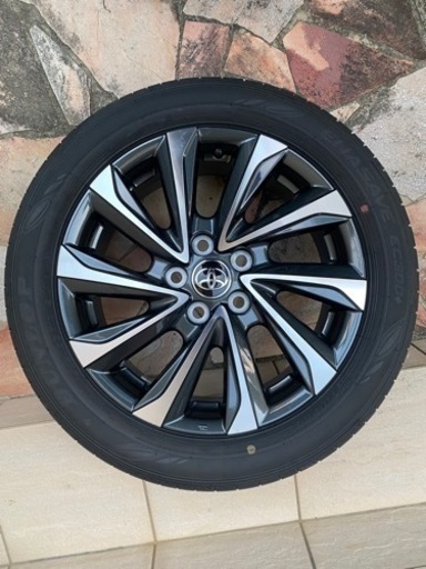 新車外し　ヴォクシー90系S-Z 純正タイヤ　ホイール4本セット　ナット付き