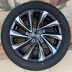 sige 90ヴォクシー純正ホイール&タイヤ　205/55R17 2/4 ヴォクシー TOYOTA トヨタ 90系 VOXY ハイブリッド S-Z 純正 17インチ