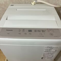 【超美品】洗濯機 パナソニック NA-F60B15 6.0㎏ 2021年製