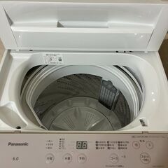 【超美品】洗濯機 パナソニック NA-F60B15 6.0㎏ 2021年製の画像