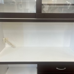 値下げしました!!N710★レンジボード★食器棚★カップボード★幅1165mmの画像