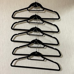 滑り落ちないハンガー　7本の画像