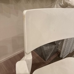 【 IKEA 】椅子ホワイト【 2脚 】の画像