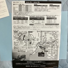 駿河湾フェリー乗船券2枚
の画像