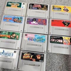 スーパーファミコン　本体・カセット11種類セットの画像