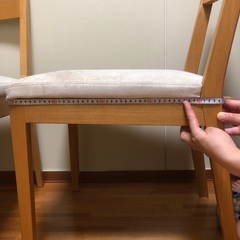 ダイニングチェア　4個セット　取引中の画像