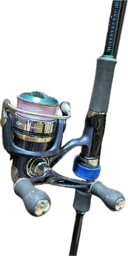 エメラルダスのロッドとリールセット