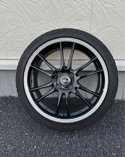 再値下げ　cross speed スタッドレスタイヤ17インチホイールセット