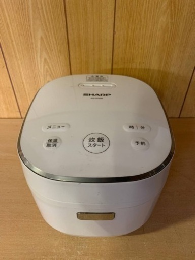 シャープ　ジャー炊飯器　KS-CF05B-W
