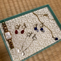 天然石ジュエリー各種、プライベートレーベル時計全てセット