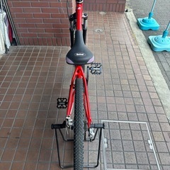★稀少品★26インチ　Cannondale　軽量アルミフレーム　8speed　ジャンプバイク　レッドの画像